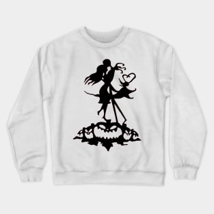 Jack and Sally Nightmare Before Christmas Crewneck Sweatshirt